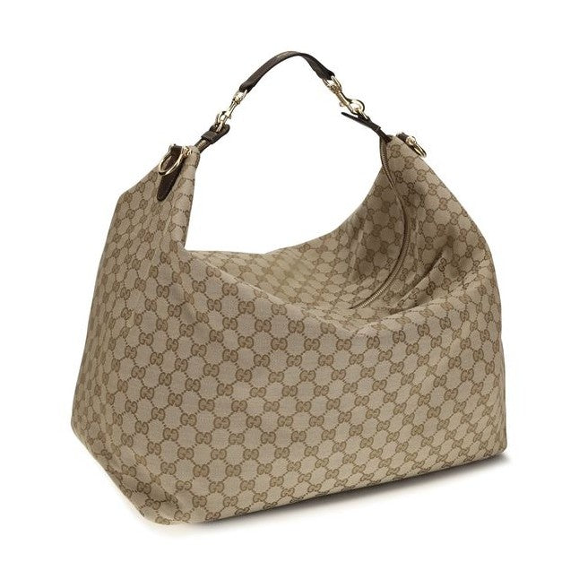 Gucci Beige Fabric Shoulder Bag