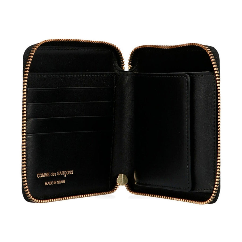 Comme Des Garçons Black Calfskin Wallet