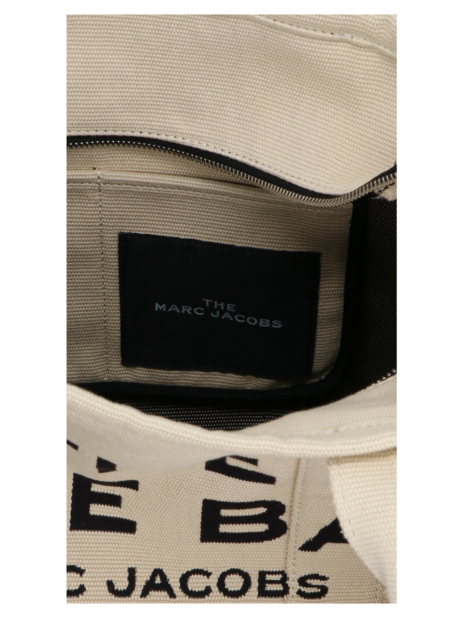 Marc Jacobs Beige Cotton Tote Bag