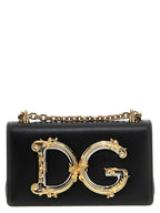 Dolce & Gabbana Black Calfskin Crossbody Bag