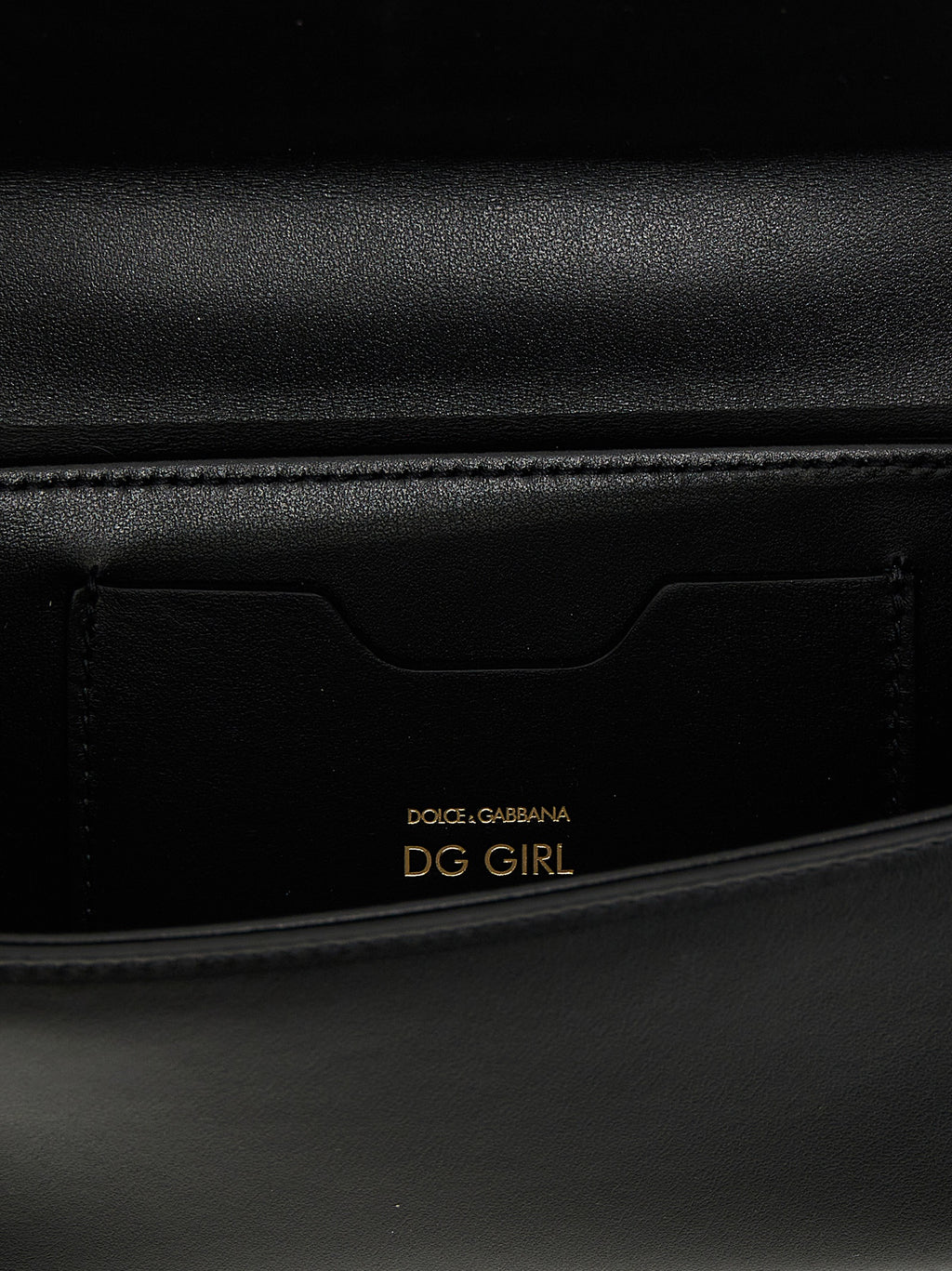 Dolce & Gabbana Black Calfskin Crossbody Bag