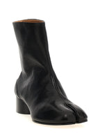 Maison Margiela Black Lamb Leather Ankle Boots