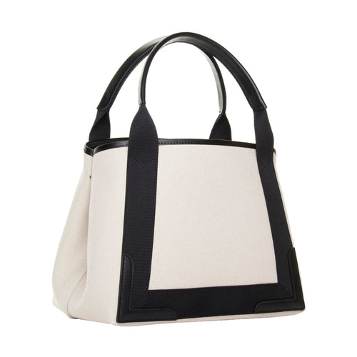 Balenciaga Bicolor Canvas Tote Bag