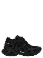 Balenciaga Black Polyester Athletic Sneakers