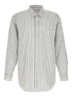 Comme Des Garçons Bicolor Cotton Blouse