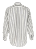 Comme Des Garçons Bicolor Cotton Blouse