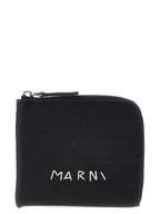 Marni Black Calfskin Wallet
