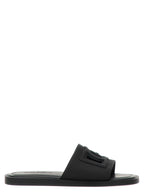 Dolce & Gabbana Black Polyethylene Slides