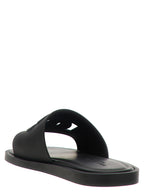 Dolce & Gabbana Black Polyethylene Slides