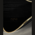 Furla Black Calfskin Shoulder Bag