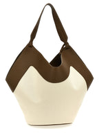 Khaite Multicolor Calfskin Tote Bag