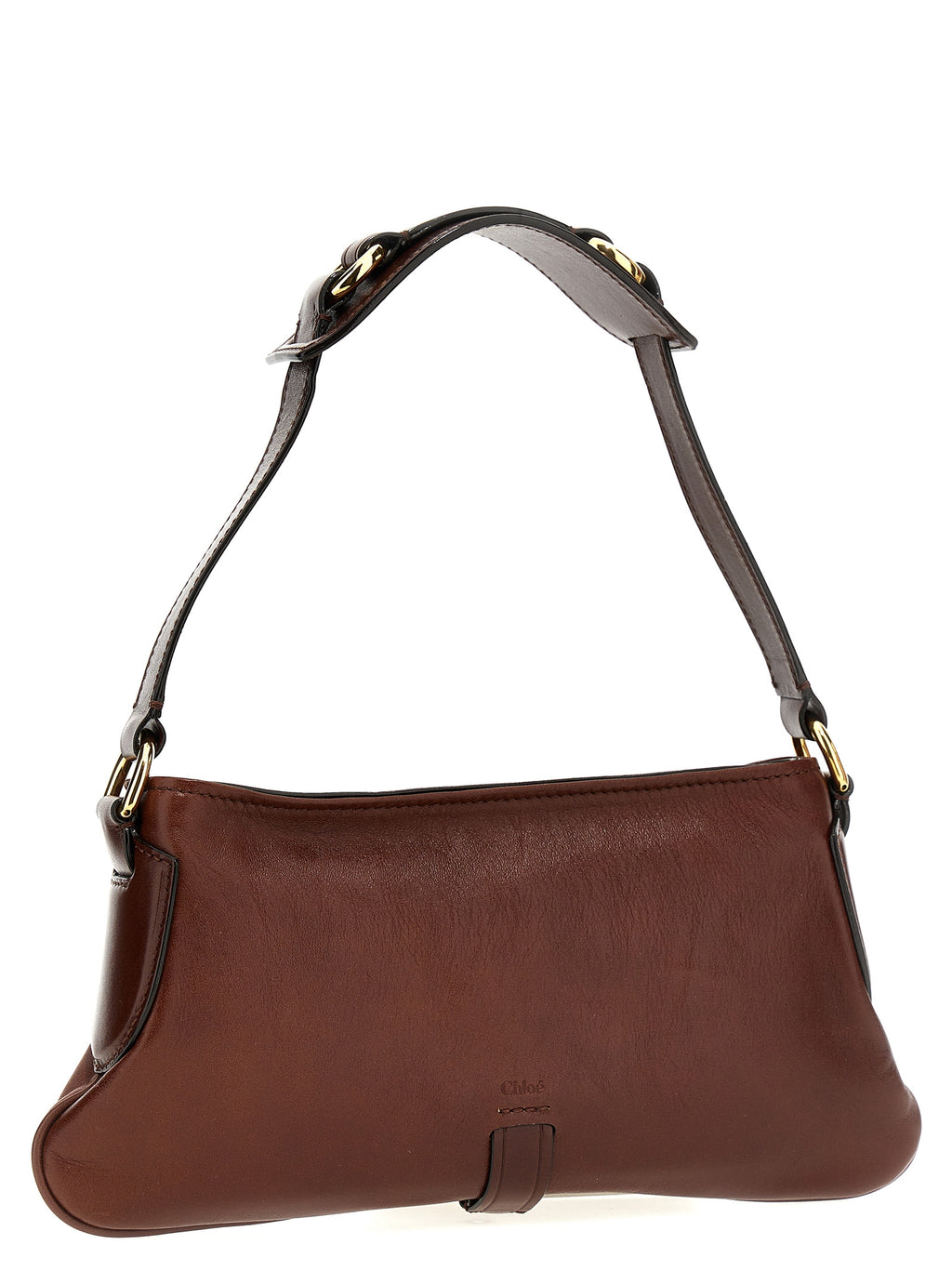 Chloé Brown Cotton Shoulder Bag