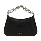 Alexander McQueen Black Lamb Leather Handbag