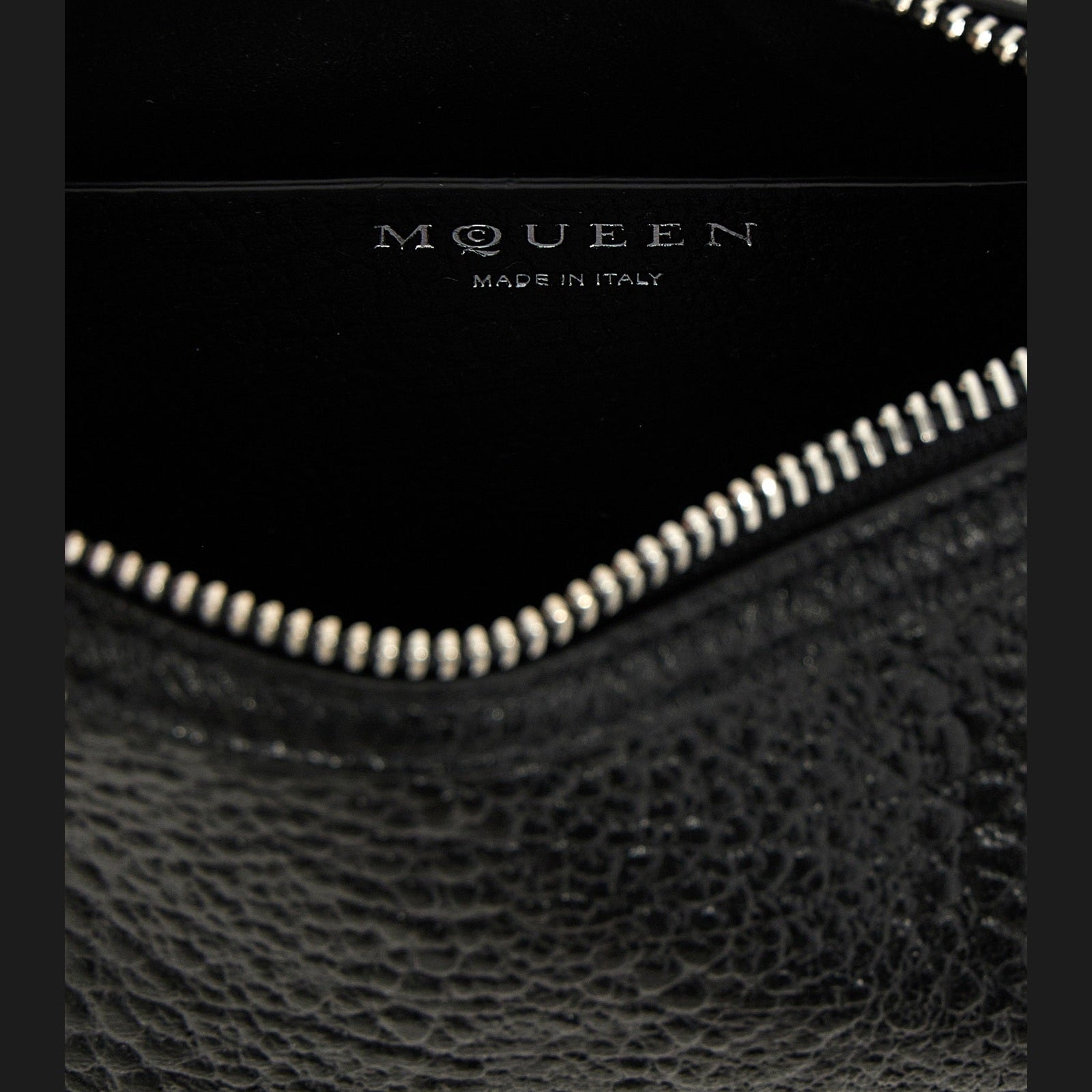 Alexander McQueen Black Lamb Leather Handbag