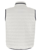 Brunello Cucinelli White Polyamide Sleeveless Jacket