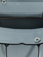 Valextra Gray Calfskin Handbag