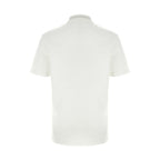 Versace White Cotton Polo Shirt