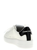 Golden Goose Black Cowhide Low Top Sneakers