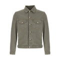 Brunello Cucinelli Gray Cotton Denim Jacket