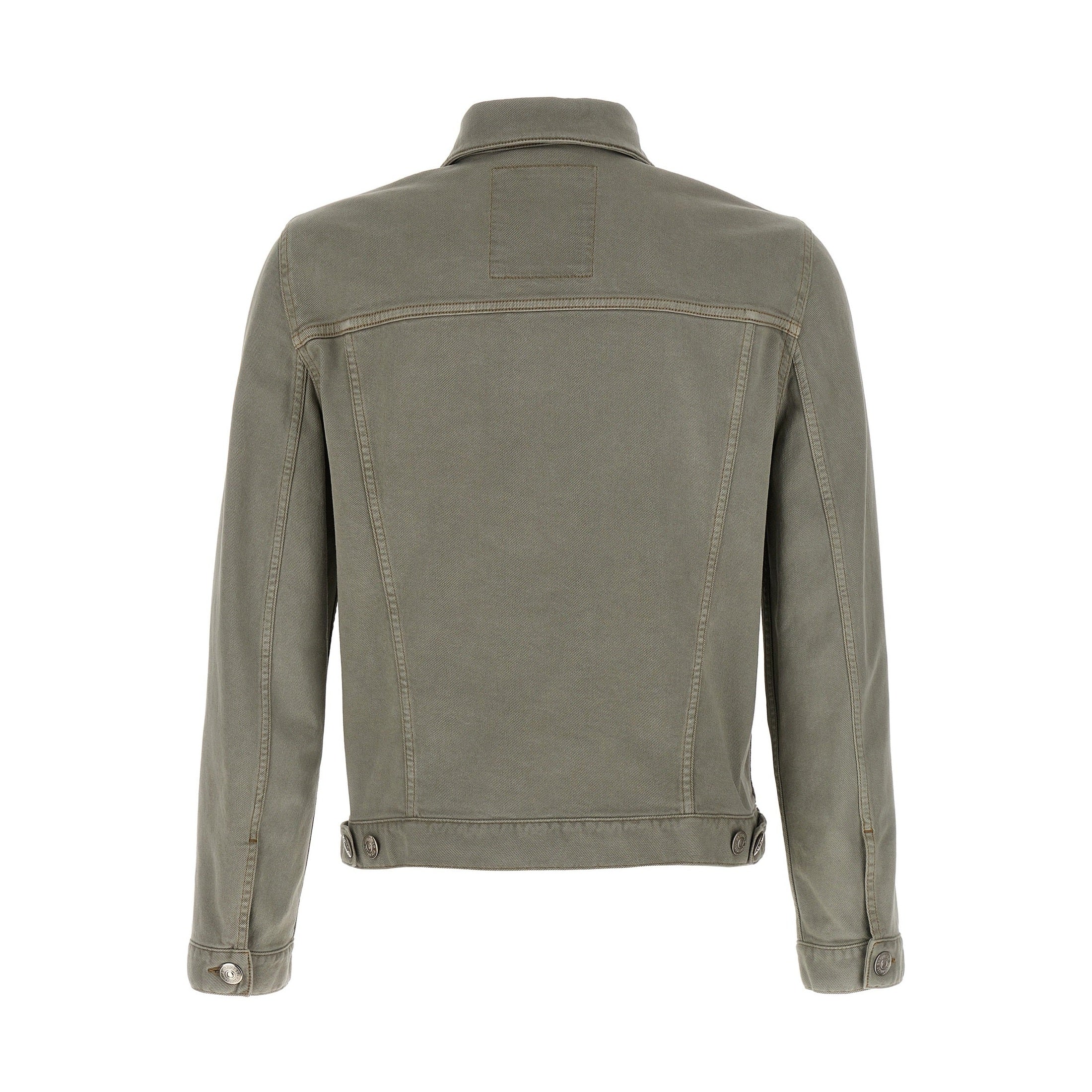 Brunello Cucinelli Gray Cotton Denim Jacket
