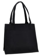 Ganni Bicolor Recycled Cotton Tote Bag