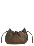 Brunello Cucinelli Brown Calfskin Crossbody Bag