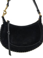 Isabel Marant Black Calfskin Shoulder Bag