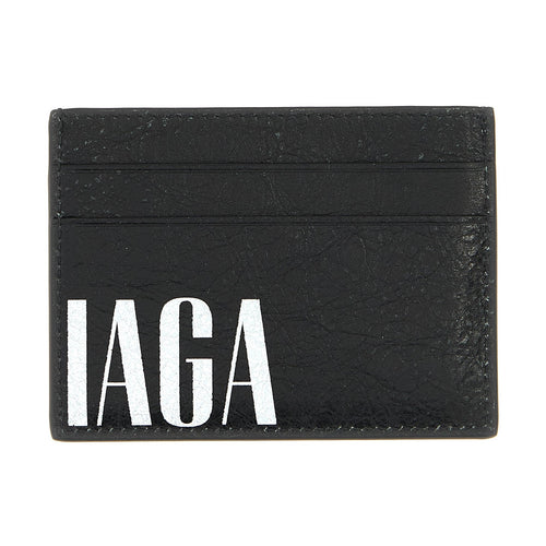 Balenciaga Bicolor Lamb Leather Cardholder