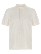 Tom Ford White Lyocell Polo Shirt