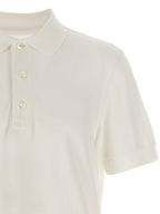 Tom Ford White Lyocell Polo Shirt