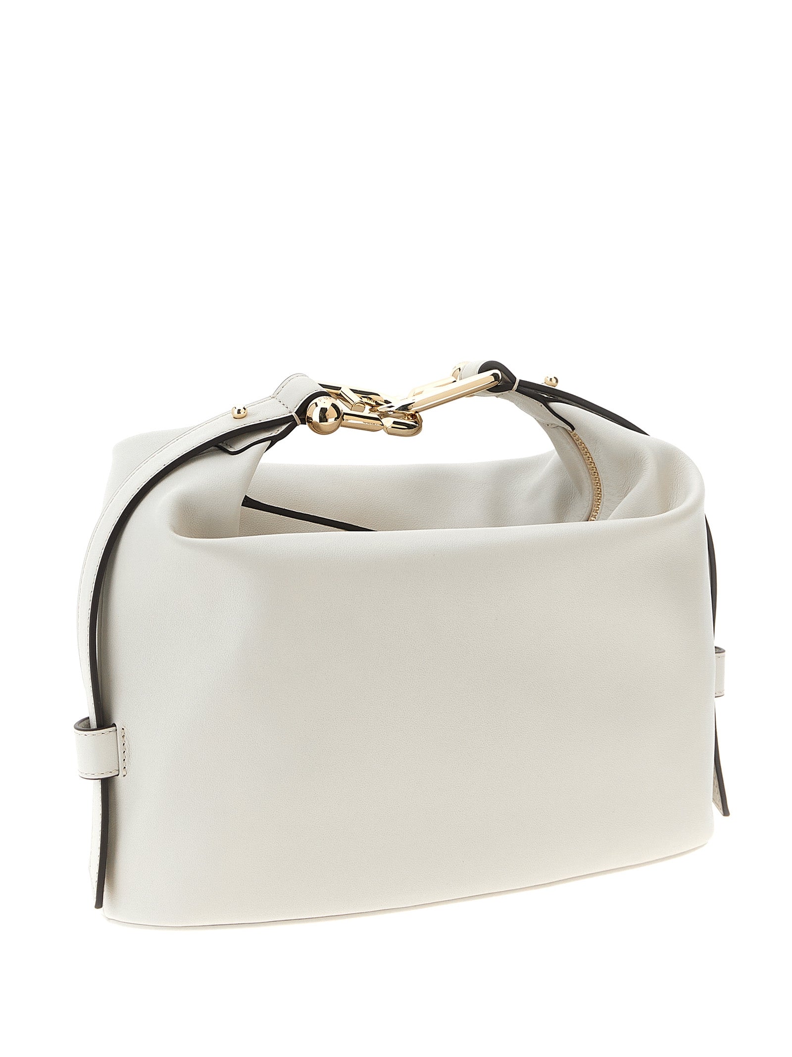Furla White Leather Shoulder Bag