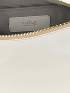 Furla White Leather Shoulder Bag