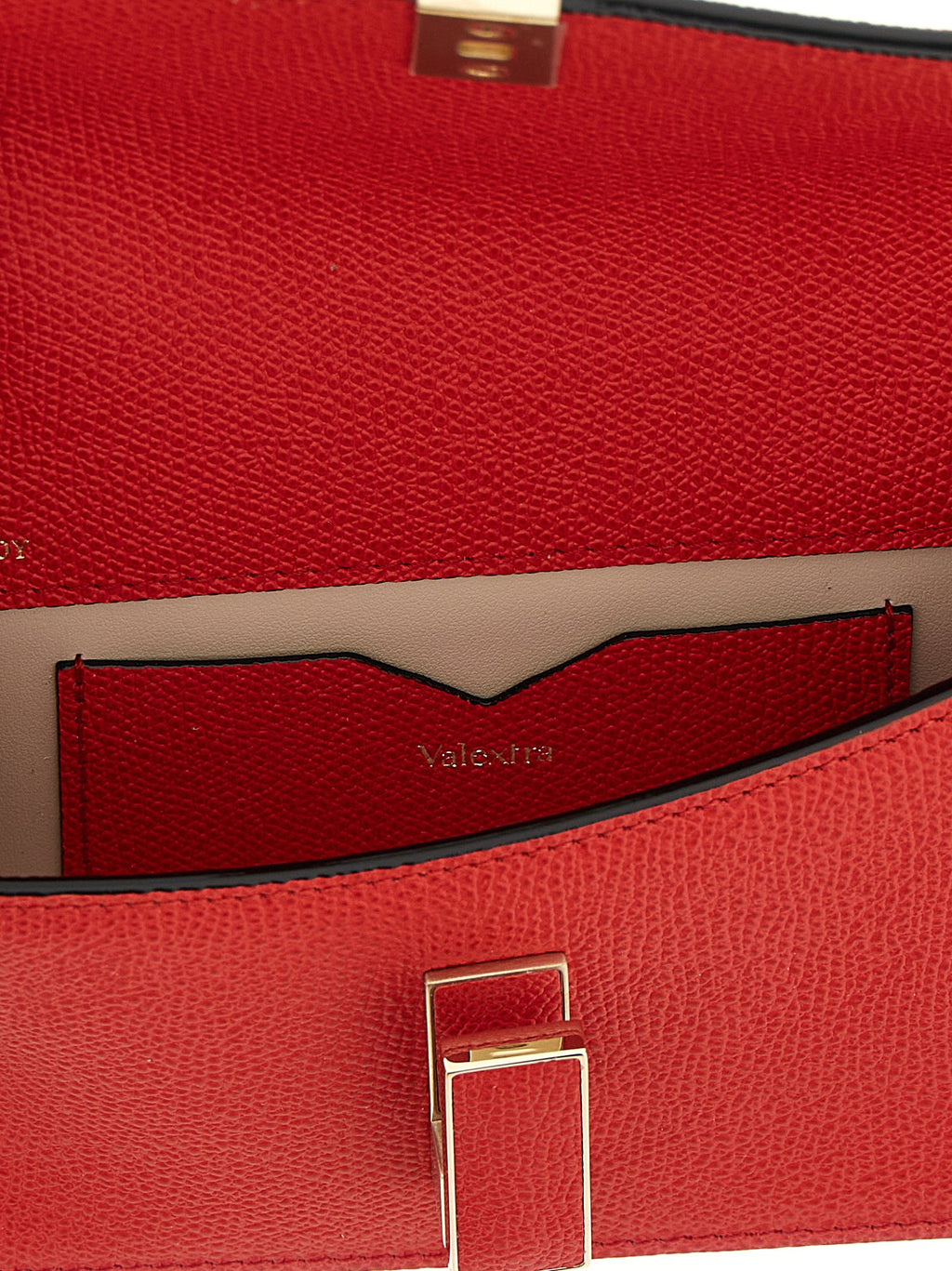 Valextra Multicolor Calfskin Clutch Bag