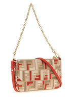 Fendi Multicolor Polyethylene Clutch Bag