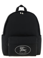 Burberry Black Polyester Backpack