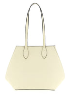 Valextra White Calfskin Tote Bag