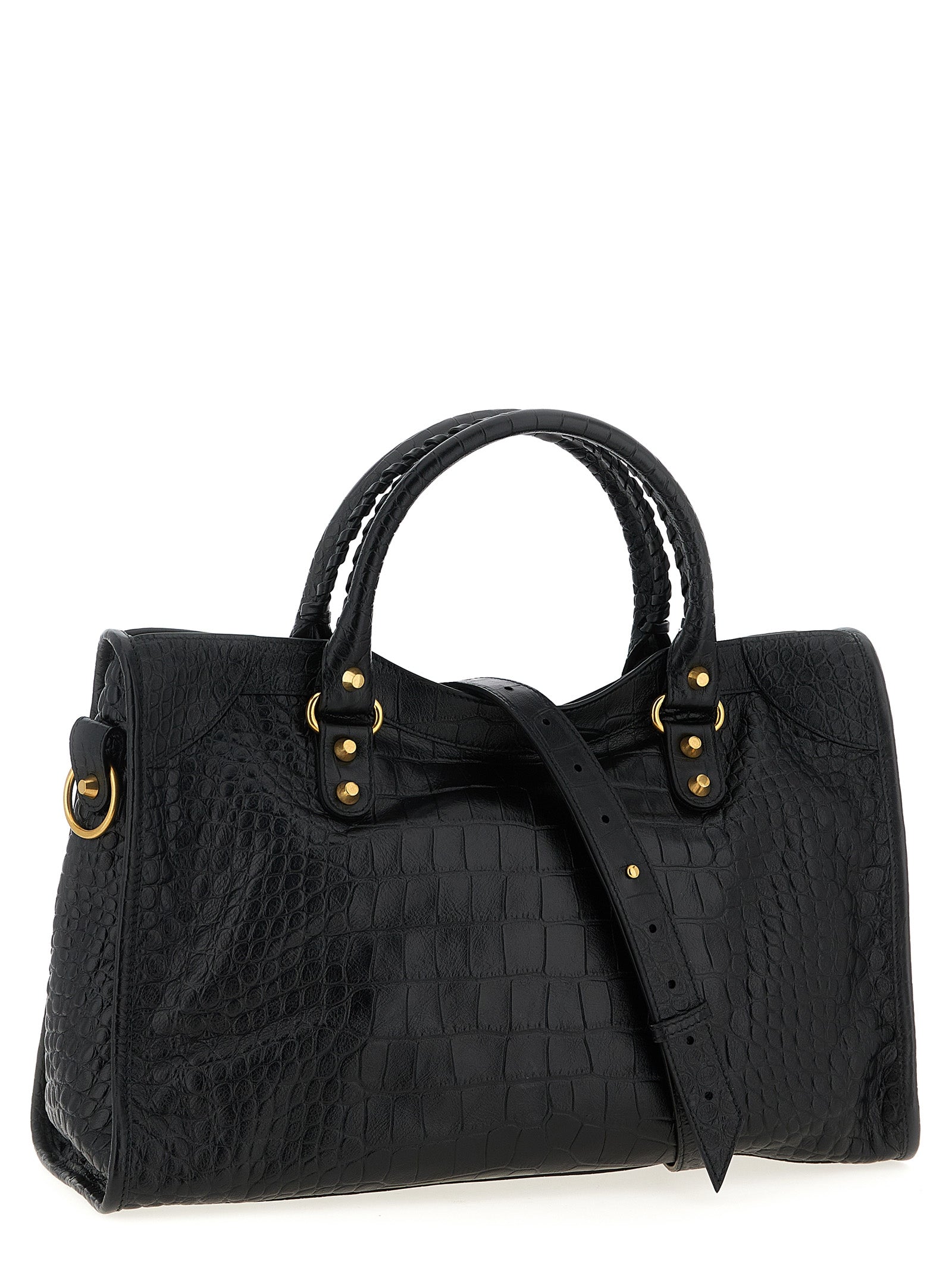 Balenciaga Black Calfskin Handbag