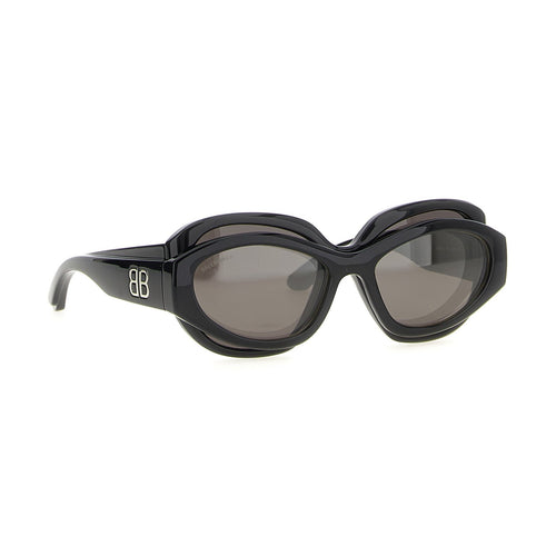 Balenciaga Black Polyamide Sunglasses