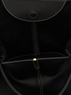 Tod's Black Calfskin Tote Bag