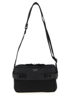 Ferragamo Black Fabric Crossbody Bag