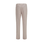 Brunello Cucinelli Beige Cotton Chino Pants