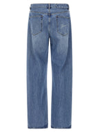 Jacquemus Blue Cotton Straight-Leg Jeans