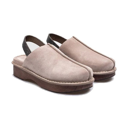 Brunello Cucinelli Brown Leather Mules