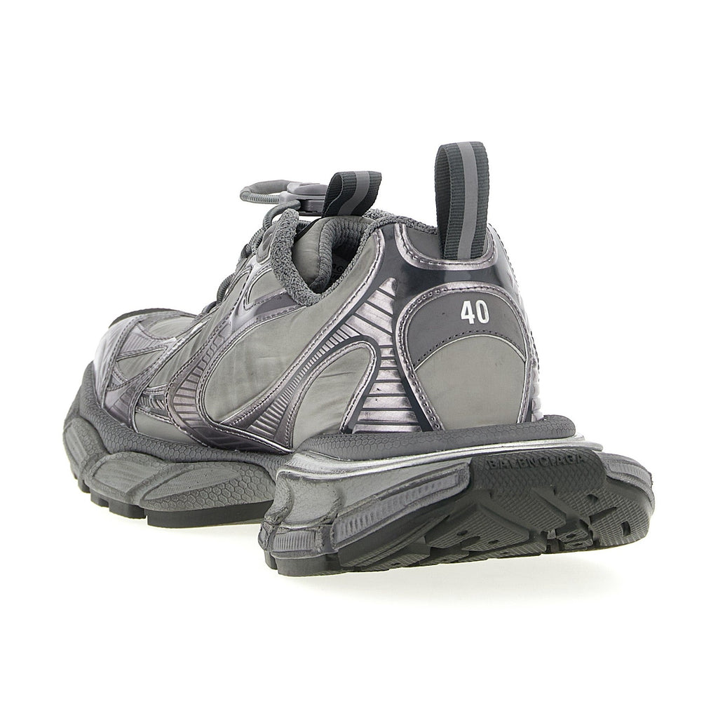 Balenciaga Gray Polyester Athletic Sneakers
