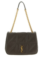 Saint Laurent Bicolor Lamb Leather Shoulder Bag