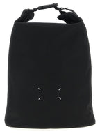 Maison Margiela Black Polyamide Backpack