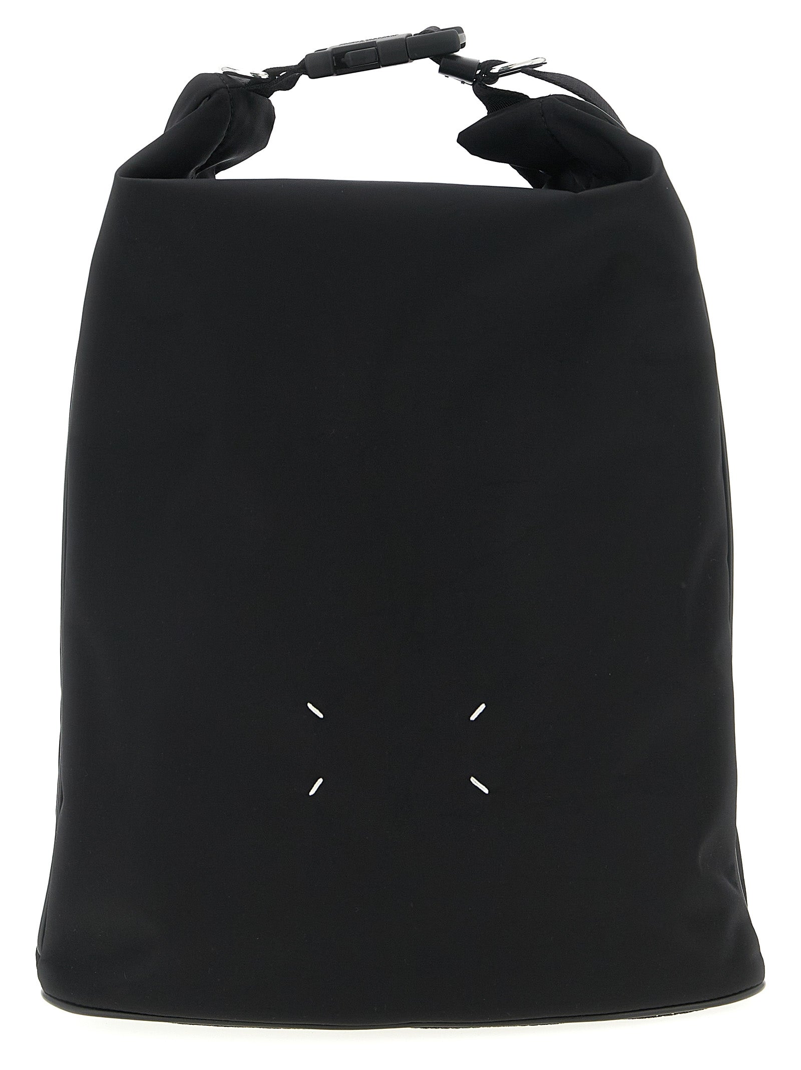 Maison Margiela Black Polyamide Backpack