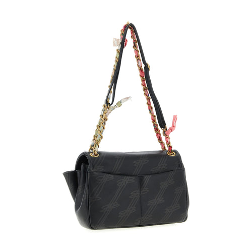 Balenciaga Black Leather Shoulder Bag