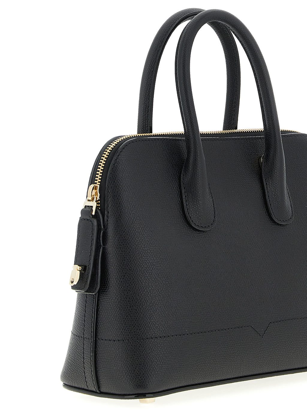 Valextra Black Calfskin Handbag