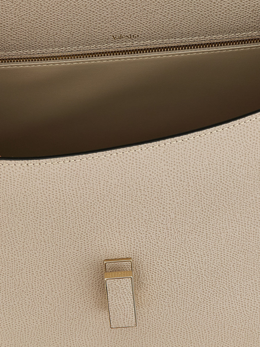 Valextra Beige Calfskin Handbag